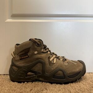 LOWA GTX QC WS Shoes Womens Size 5.5 Brown Monowrap Hiking Sneakers Waterproof